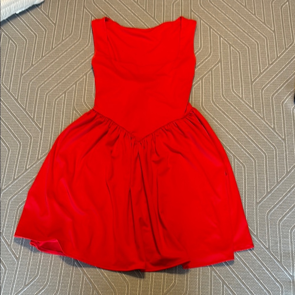 Elegant Red women Dress